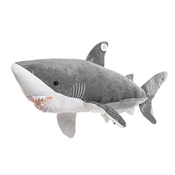 Teddy Bear Gustaw Shark ADI grå 110cm