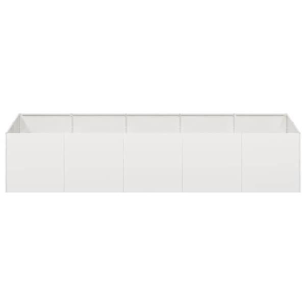 vidaXL urtepotte 200x80x40 cm rustfrit stål