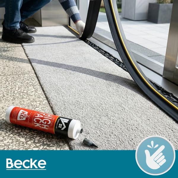 Becke Garageportstætning med klæbemiddel 8 cm x 3,2 m