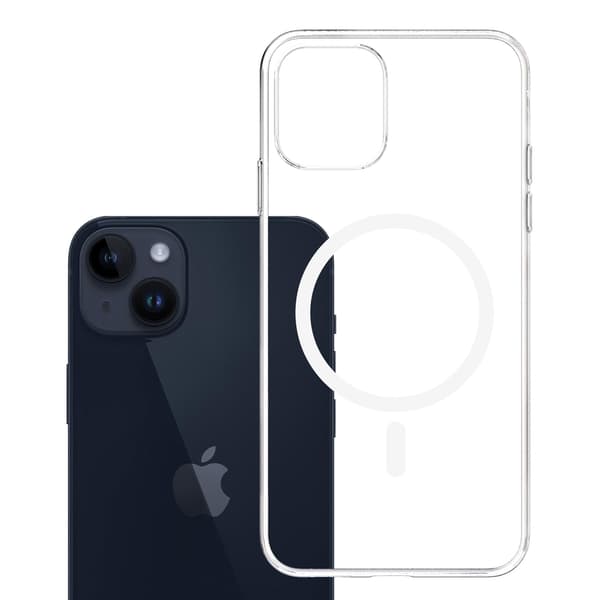 Apple iPhone 14 Plus – 3mk Genomskinligt MagCase