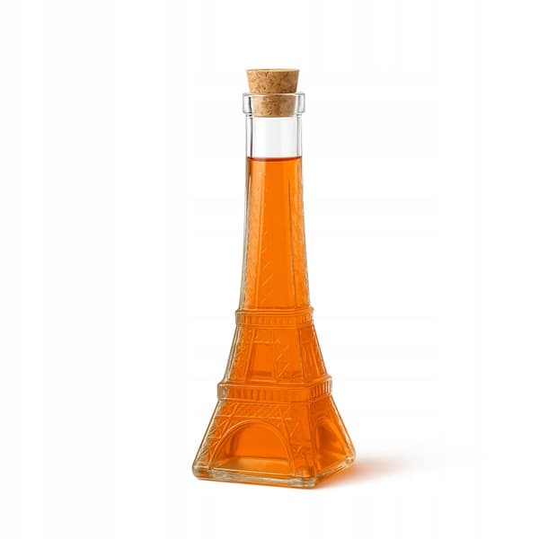 5x Paris Tower glasflasker 200ml karaffel til alkohol vin bryllupsgave