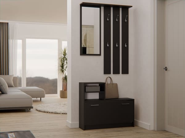 Vera garderobe vera sort
