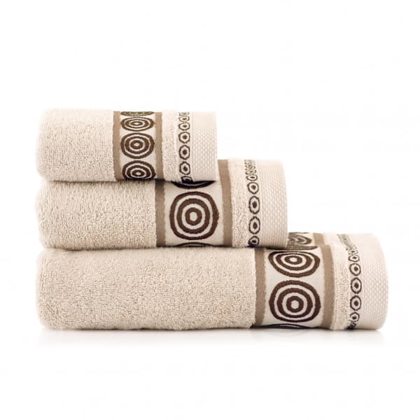 RONDO 2 pyyhe 50x90 Zwoltex beige