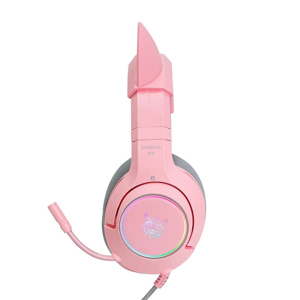 ONIKUMA K9 Rosa RGB Gaminghörlurar