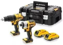 DEWALT KOMBO-KIT 18V (DCD778+DCF787) 2x2.0Ah TSTAK II DCK2060D2T