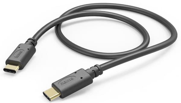 Kabel HAMA Lataus/data USB-C - 1m Musta