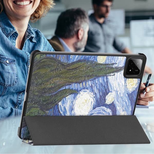 GRAFISK etui til Xiaomi Pad 7, Pad 7 PRO 11.2 Smart med klap og stativ