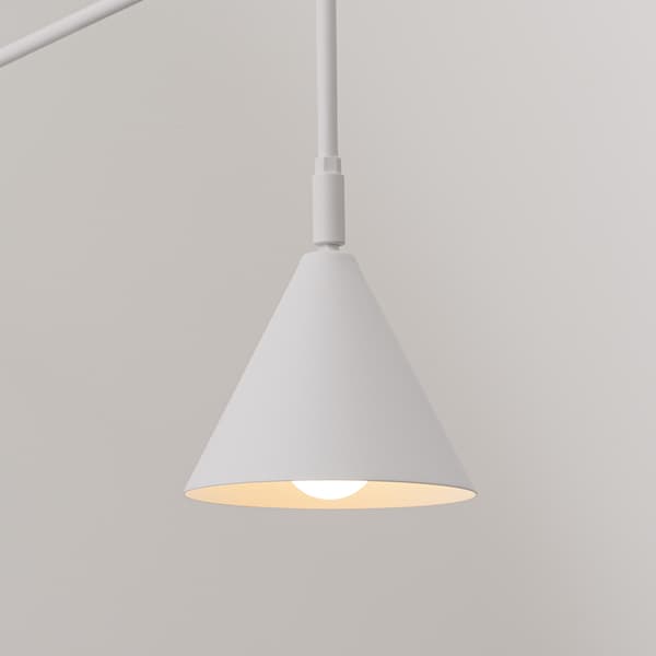 Vägglampa NOX 1 E14 Vit Sollux SL.1696
