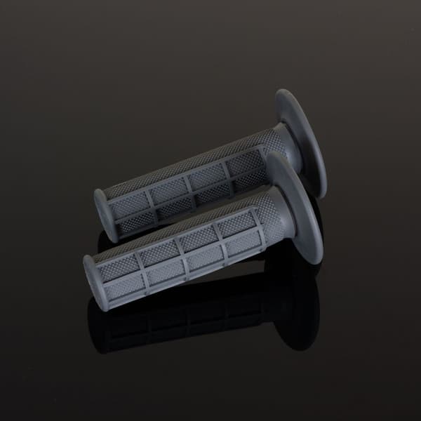 RENTHAL MX GRIPS SINGLE COMPOUND DIAMANT/WAFFLE MEDIUM, FARVE GRÅ