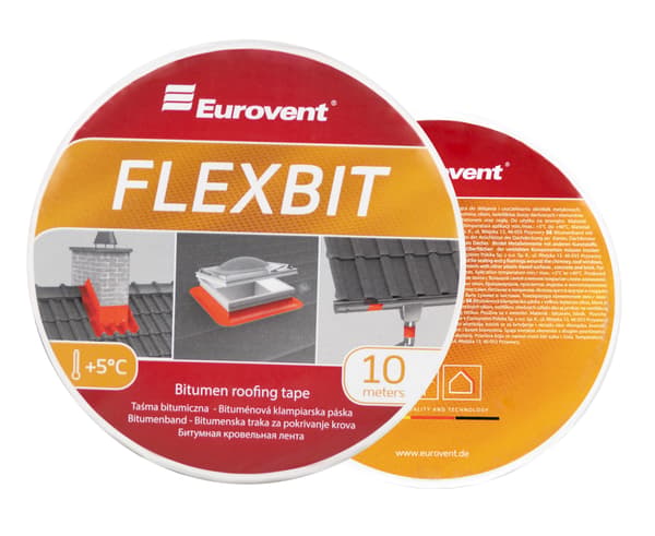 FLEXBIT bituminauha 150 mm x 10 m RAL 8017