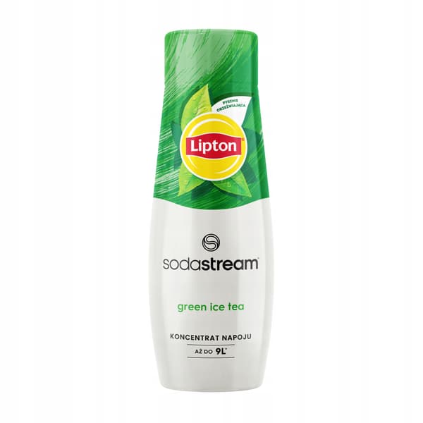 2x Sodastream Lipton -jäätee Peach Peach + jäätee Vihreä siirappi