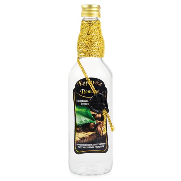 Monopol dekorerad flaska 500ml HEMMA KAFFE