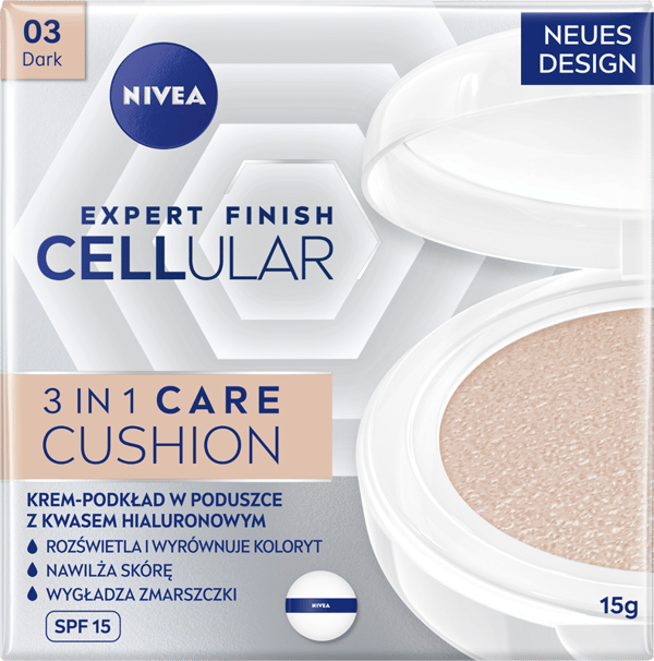 897367 NIVEA Cellular Hyaluron Filler Kuddefoundation Medium 15 ml
