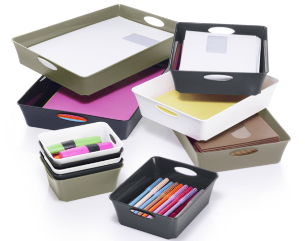 Boks beholder organizer C7 LIVING ROTHO 0,5 l