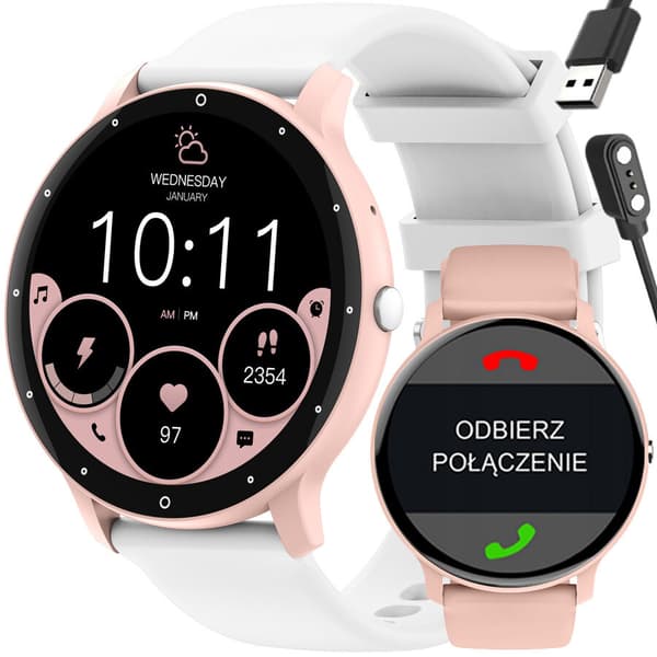 ÄLYKELLO UNISEX GRAVITY GT1-6 PRO - BLUETOOTH-PUHELUT, LISÄHIHNA (sg027f)