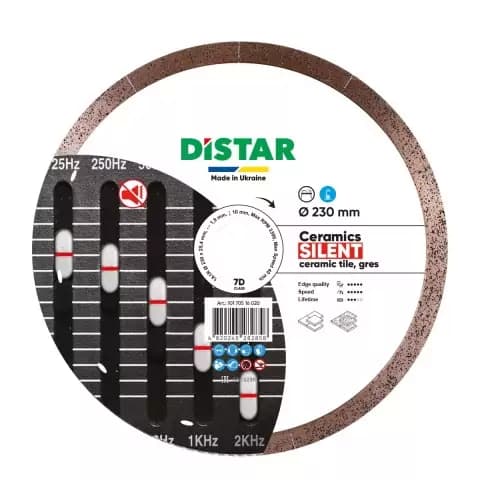 Distract Ceramic Silent Diamond Blade 230 x 1,9 x 10 x 25,4