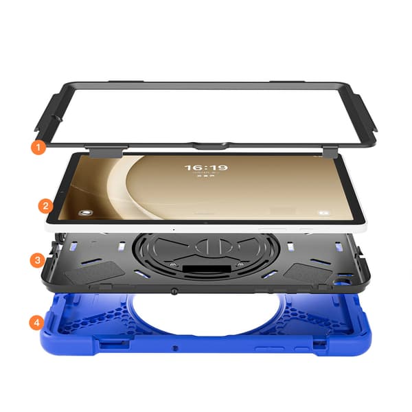 Etui Iskunkestävä Galaxy Tab A9+ 2023 - Sininen