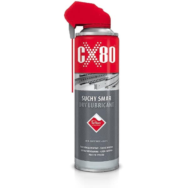 CX80 TORRT TEFLON SMÖRJMEDEL TRANSPARENT 500 ml