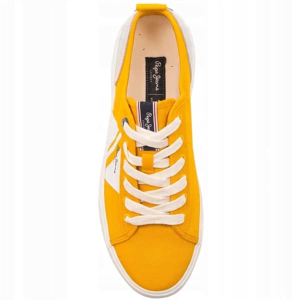 Pepe Jeans Allen Flag Color herrssneaker gul 41