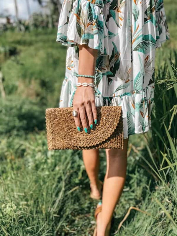Clutch CANGGU Ruskea