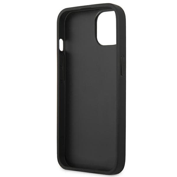 BMW BMHCP14MSLLBK iPhone 14 Plus / 15 Plus 6.7 cover sort læder stempel