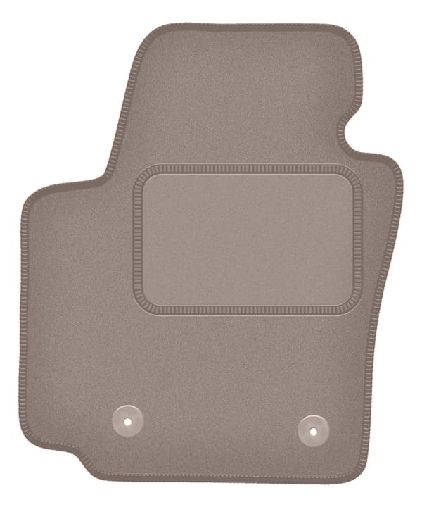 Førerens velourmåtte til: Seat Altea minivan (2004-08.2008) beige
