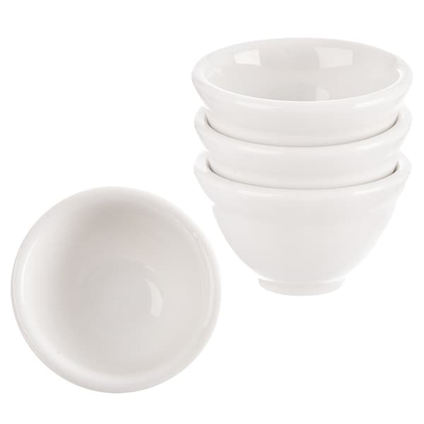 Porslinsskålar för snacks 6 cm, 40 ml 4 st