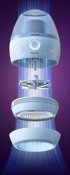 PHILIPS GCA2100/20 1000-seriens rakapparat för tyger