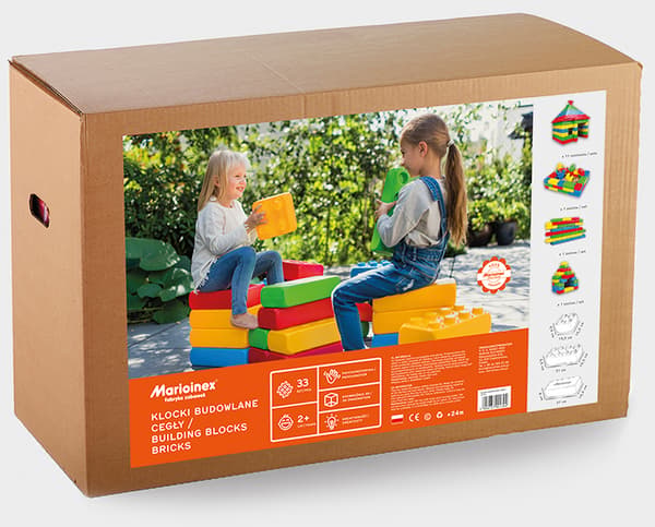 Marioinex polske byggeklodser 33 e mega