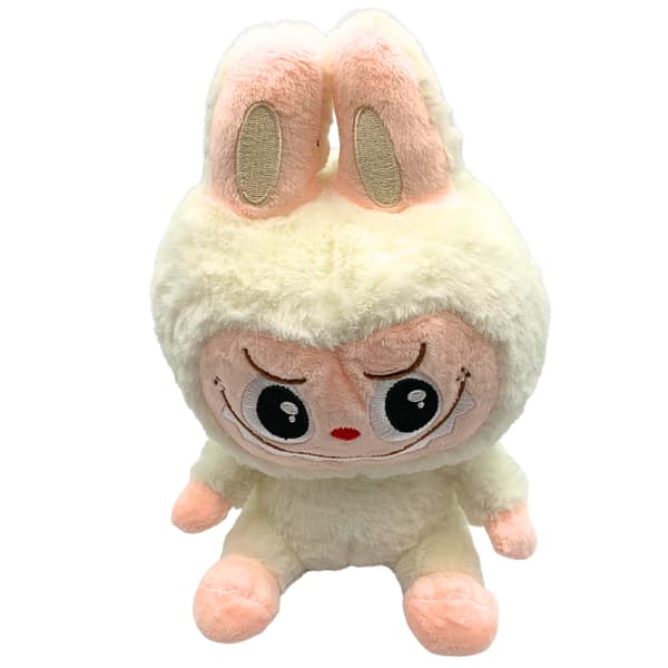 Hymyilevä pehmolelu Bubu 25 cm + vaatteet