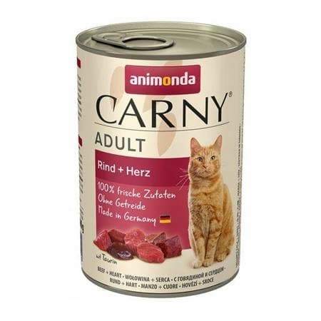 ANIMONDA Carny våtfoder för vuxna katter, blandning med 6 smaker, 12 x 400 g