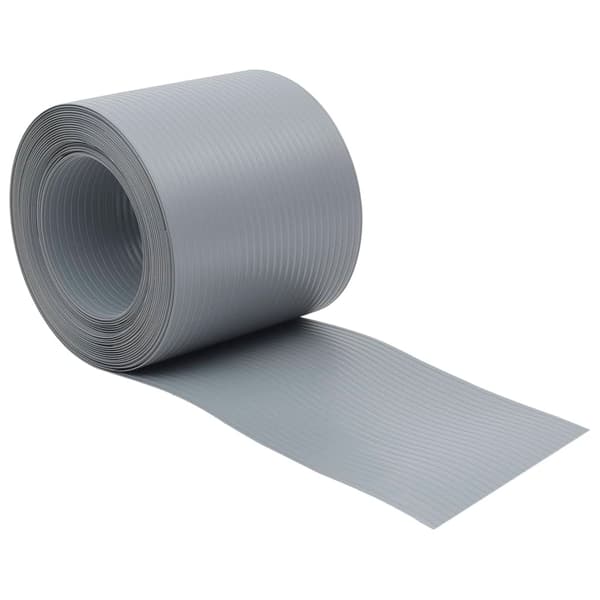 vidaXL Aidansuojat, 10 kpl, 252,5x19 cm, Harmaa, PVC