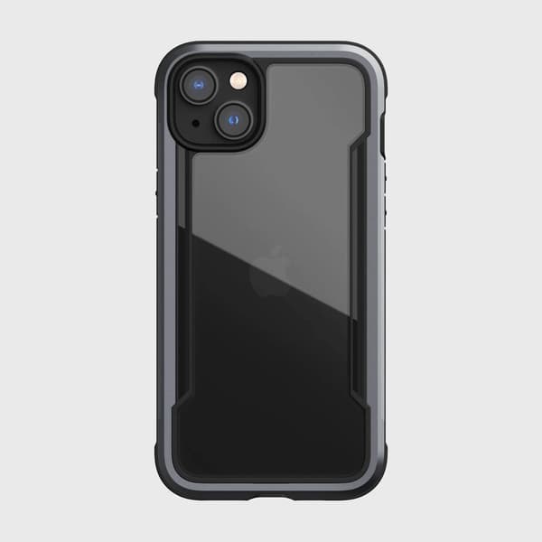 Raptic X-Doria Shield-cover til iPhone 14 Plus, pansret cover, sort