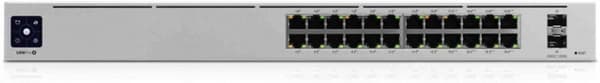 Switch Ubiquiti USW-Pro-24-POE 26p 400W hanterad silver