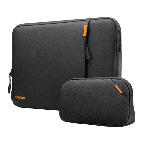 Tomtoc Defender-A13 Laptop-etui og -taske (sort)