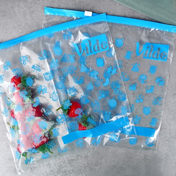 Ziplock-påsar för mat 27x26 cm 10 st
