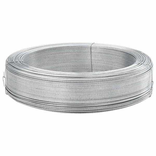 vidaXL Spänntråd för staket, 250 m, 3,8 mm, stål