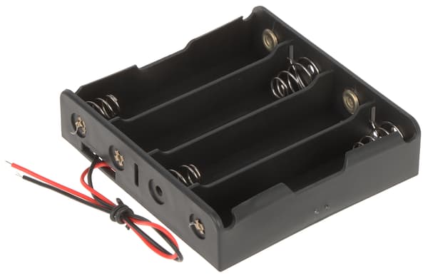 Kurv til 4 AKC-X4/18650 batterier