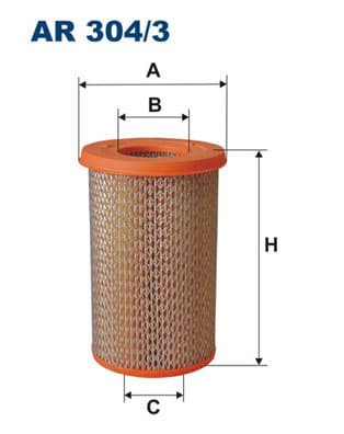 LUFTFILTER AR3043 FILTRON