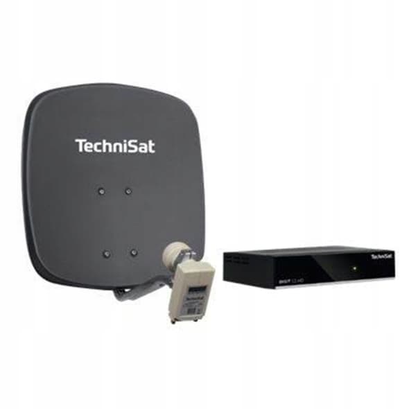 Alum Sat Twin Digidish antenni 45 cm grafiitti TechniSat