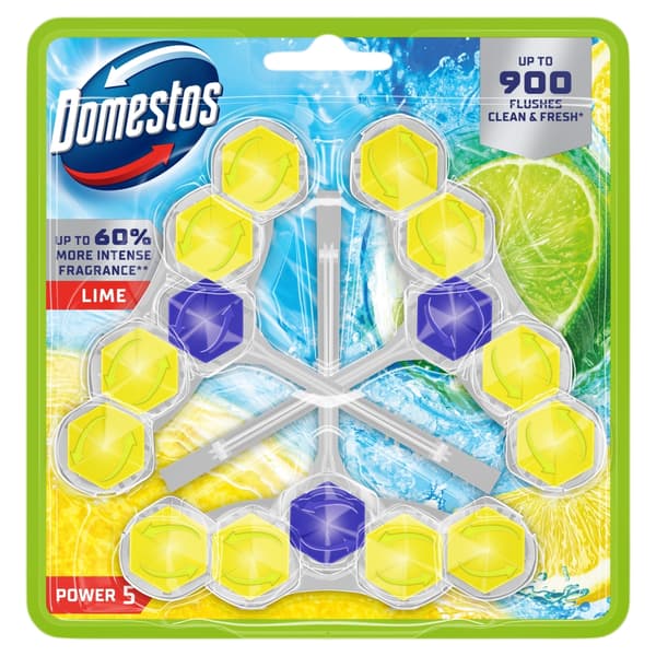 Domestos P5 Limeterning 3x50g