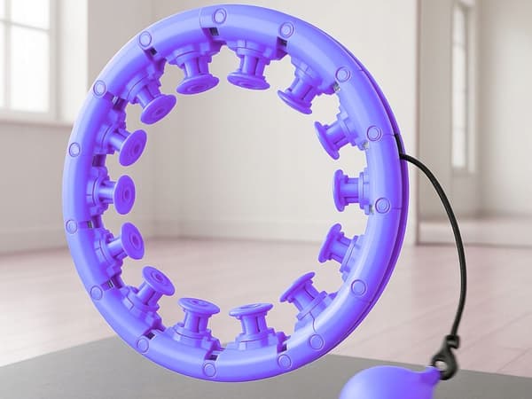 Vægtet hula hoop lilla (20)