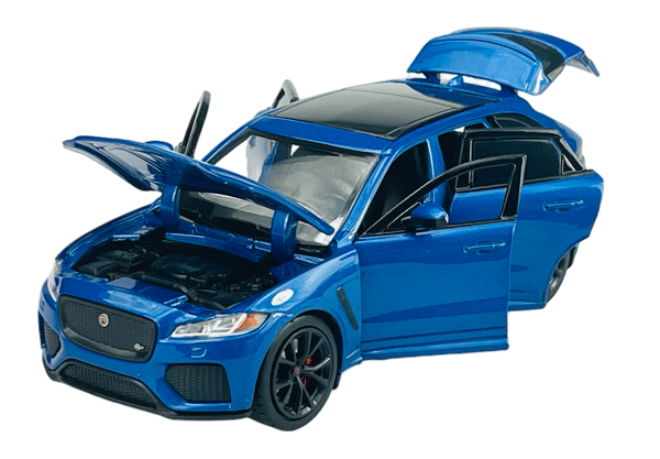 TAYUMO JAGUAR F-PACE BLÅ 1:32 32110020