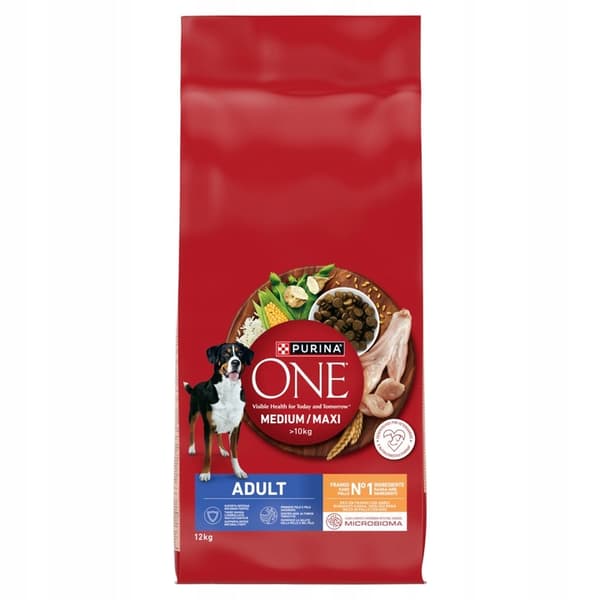 PURINA ONE MED/MAX Adult 12 kg tørfoder til hunde