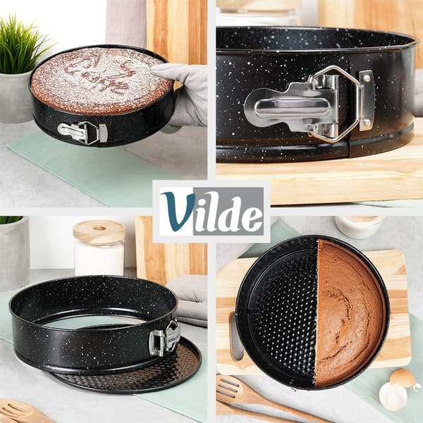 Tortform utdragbar granitöversättning 24/28 cm 2-pack