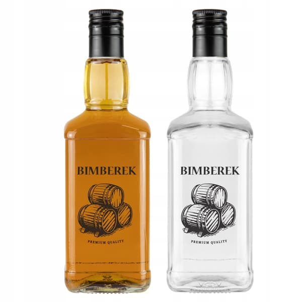 DANIELS 500ml flaske med BIMBER-tryk