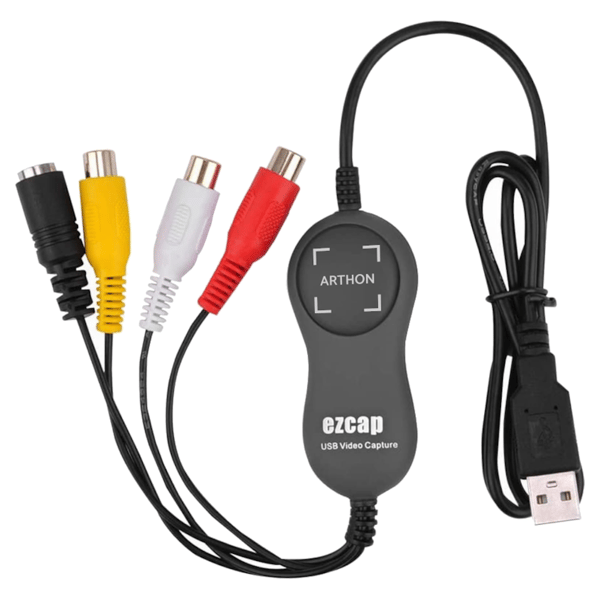USB Grabber Optagelse med 3x RCA AV/S-Video