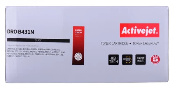 Activejet-tromle til OKI 44574302 ny DRO-B431N