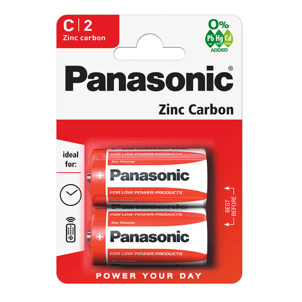 LR14 2BL PANASONIC punainen