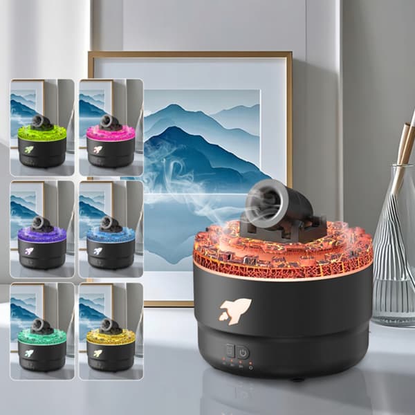 Luftfugter Cannon Rocket Aromaterapi Diffuser Ionizer 200ML